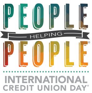 people helping people. international credit union day