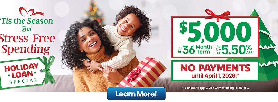 tis the season for stress free spending. holiday loan special-learn more